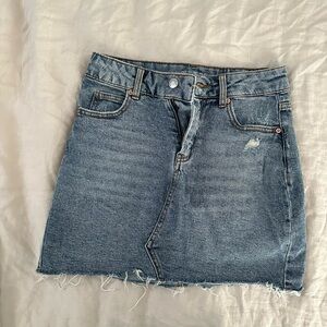 Target Wild Fable Blue Jean Skirt